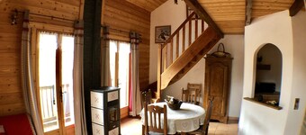 T4 DUPLEX APARTMENT 6 PEOPLE 3 BEDROOMS 70 M2 SERRE CHEVALIER