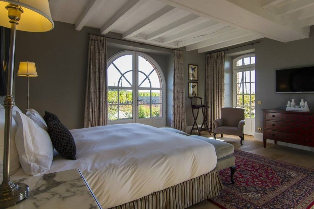 Premium-Ferienhaus, mit Bad, Gartenblick (La Maison des vignes)