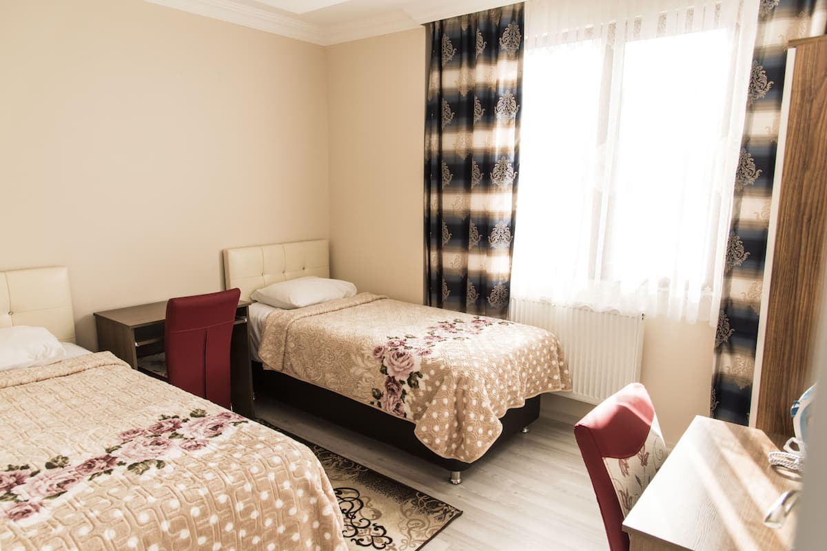 2 bilik tidur, cadar kapas Mesir, peralatan tempat tidur premium