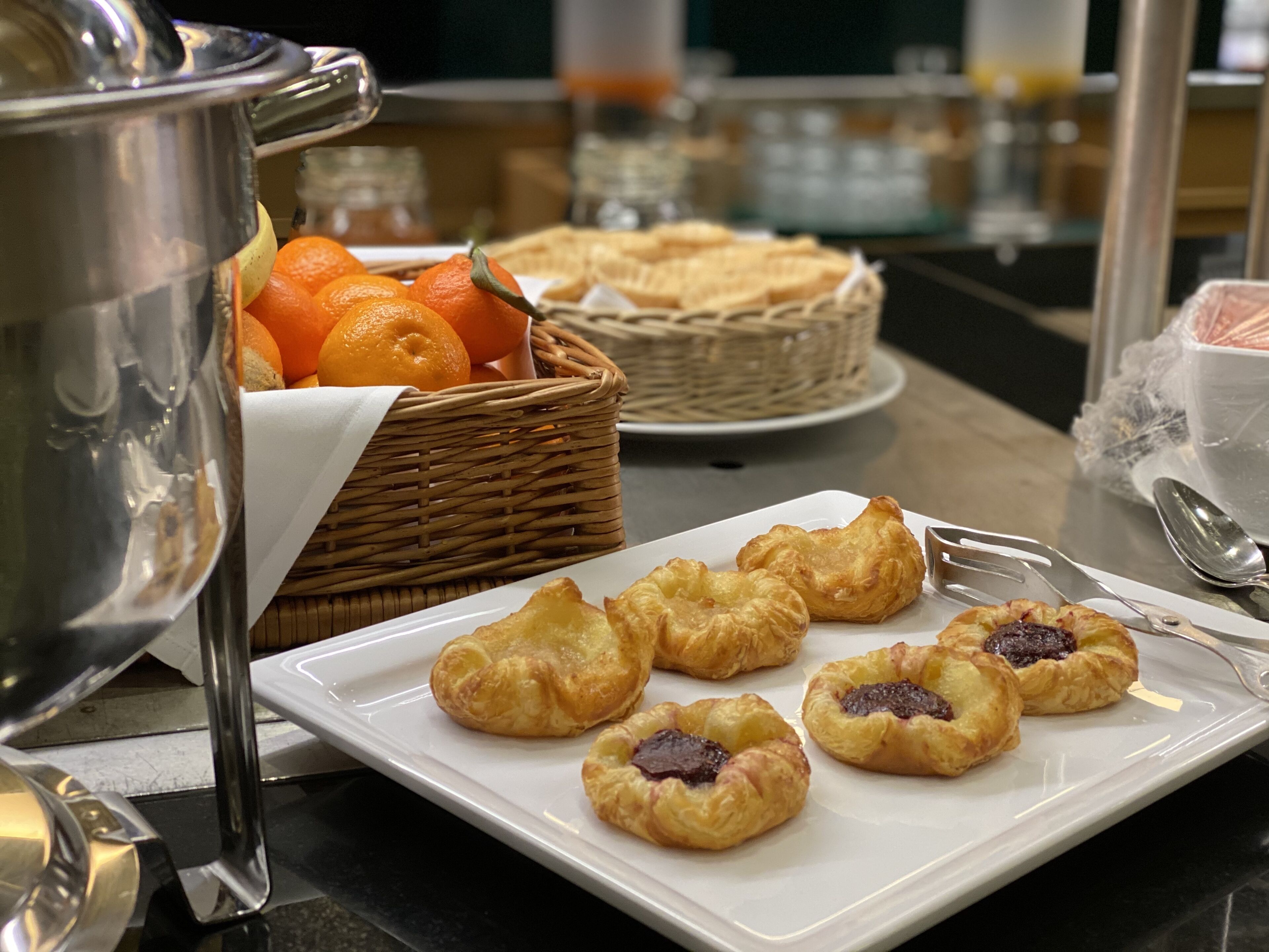 daily buffet breakfast (eur 13.50 per person)