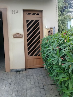 Entrada de la propiedad