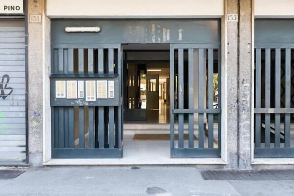 Entrada de la propiedad