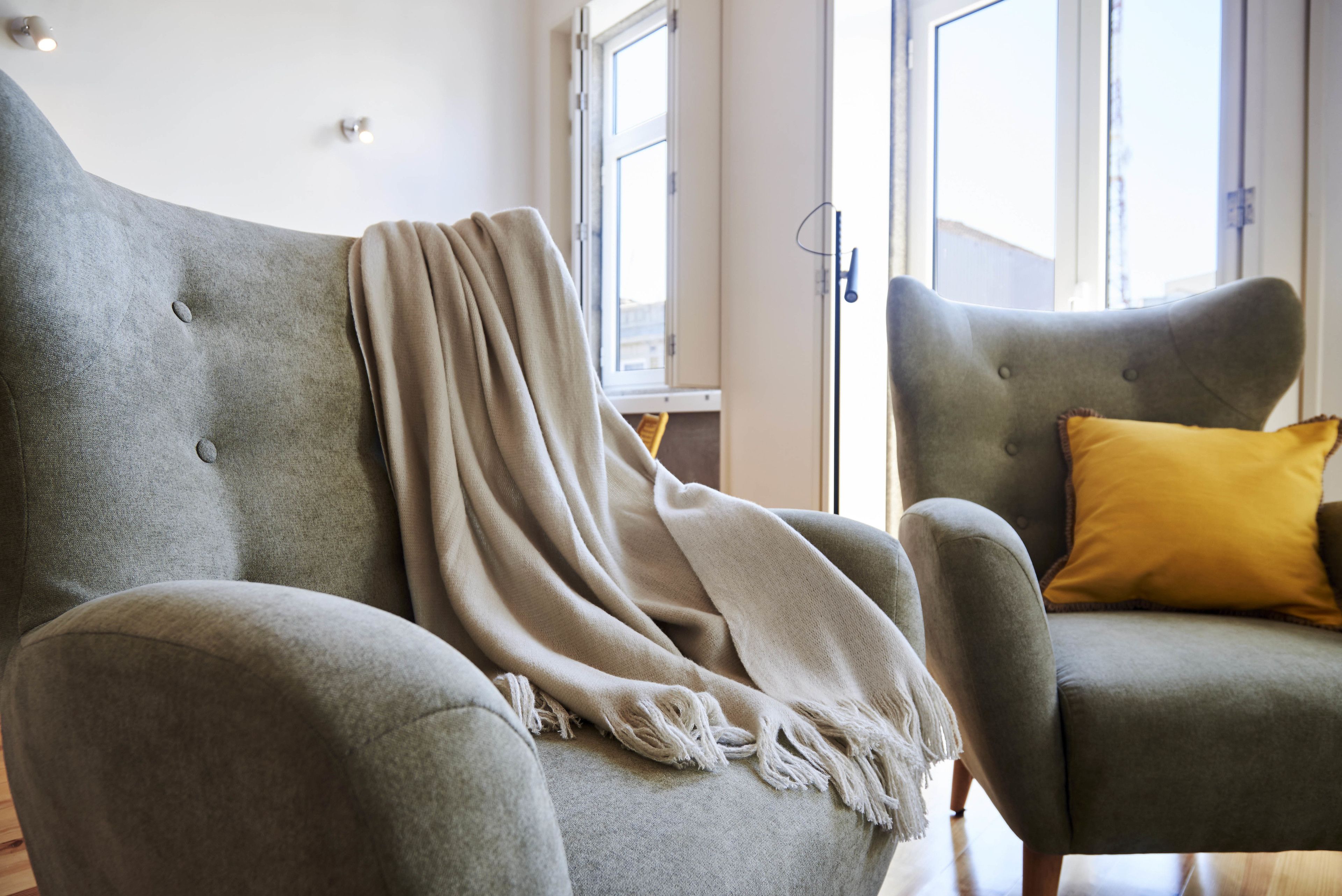 Individuell dekoriert, individuell eingerichtet, schallisolierte Zimmer