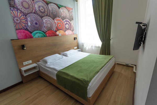 Soundproofing, iron/ironing board (on request), WiFi (free), bed sheets