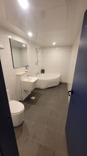 Premium Room | Bathroom | Shower, free toiletries, hair dryer, bathrobes