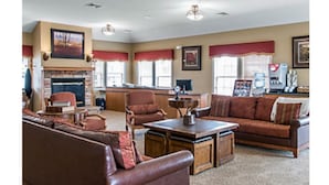 Lobby sitting area - Boyne Mountain Luxury 2 Bd Condo 103 (Boyne Falls)