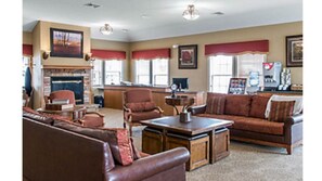 Sala de estar en el lobby