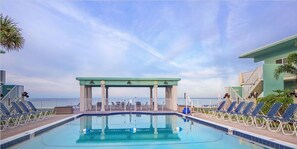 Suite, 2 Bedrooms, Kitchen | Outdoor pool - Via Roma Beach Resort 2 Bdrm (Bradenton Beach)