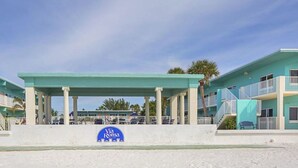 Suite, 2 Bedrooms, Kitchen | Property grounds - Via Roma Beach Resort 2 Bdrm (Bradenton Beach)