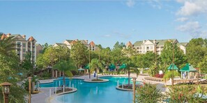 Condo, 1 Bedroom, Kitchen | Outdoor pool