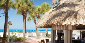 Poolside bar