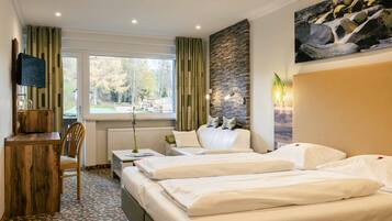 Comfort-Zimmer | Allergikerbettwaren, kostenloses WLAN, Bettwäsche