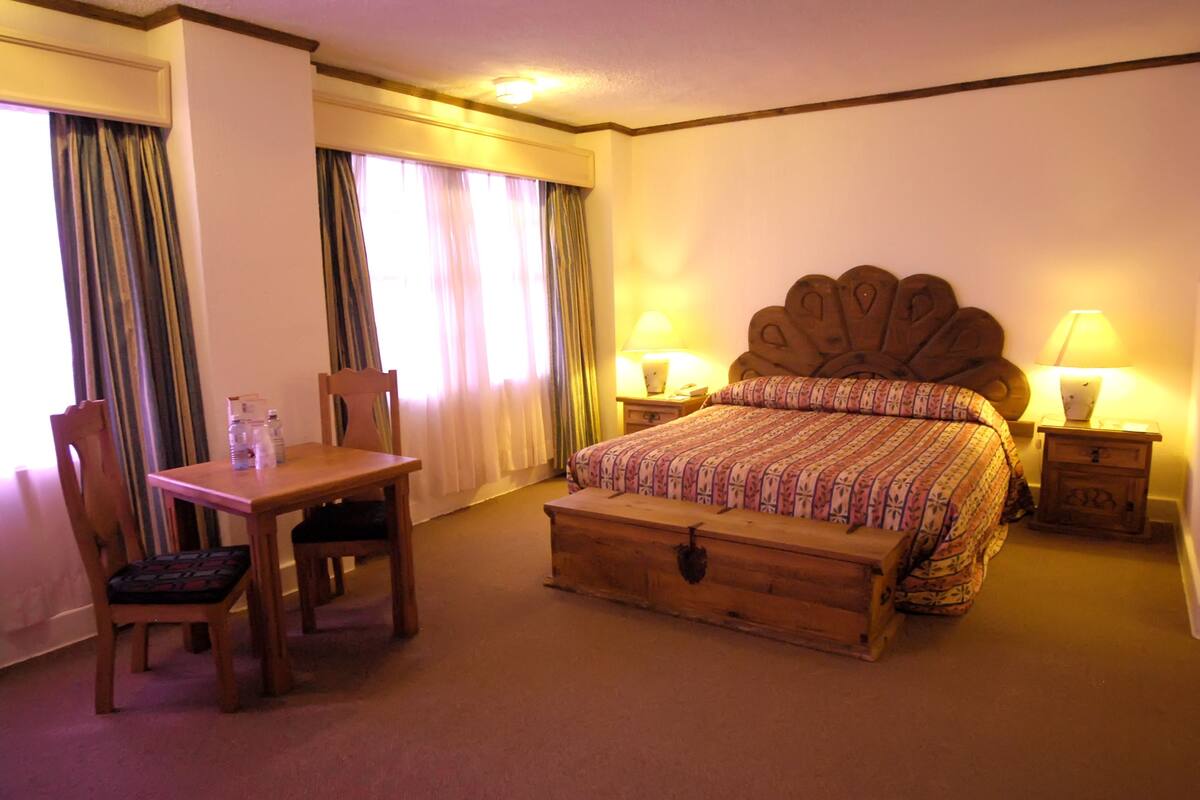 Standard Room, 1 Queen Bed | Minibar, in-room safe, blackout drapes, iron/ironing board (on request)