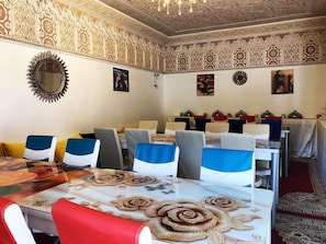 Daily local cuisine breakfast (MAD 30 per person)