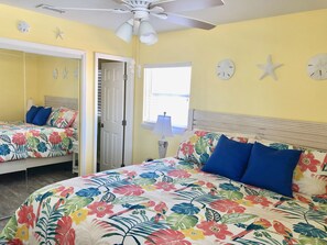 3 slaapkamers, een kluis op de kamer, een strijkplank/strijkijzer