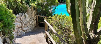 Cottage with swimming pool and spectacular sea views on Capri Island