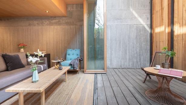 Loft, 1 cama Queen size y sofá cama, para no fumadores | Área de sala de estar