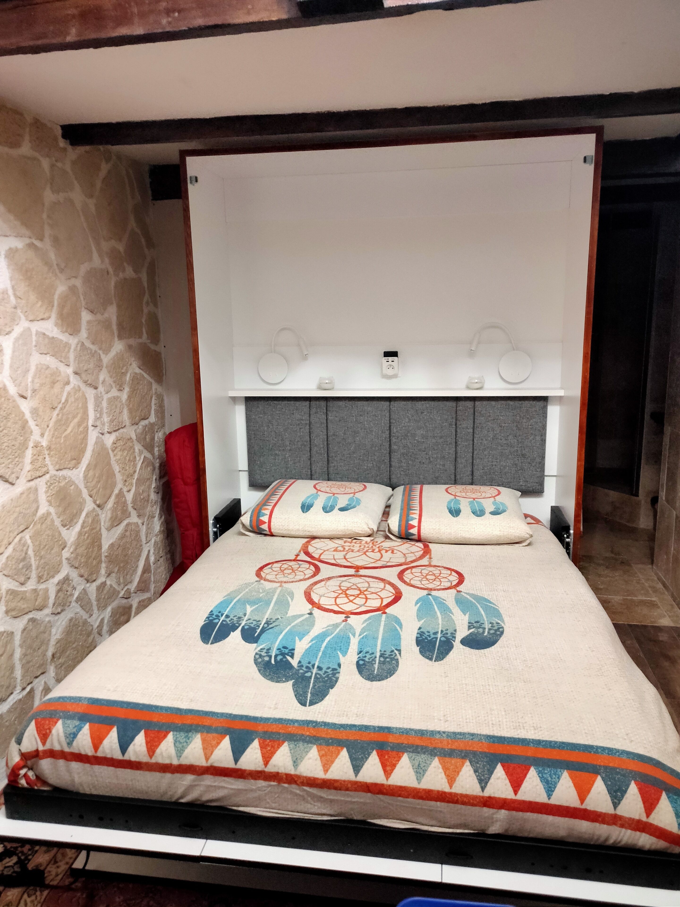 1 slaapkamer, reisbedje, gratis wifi, beddengoed