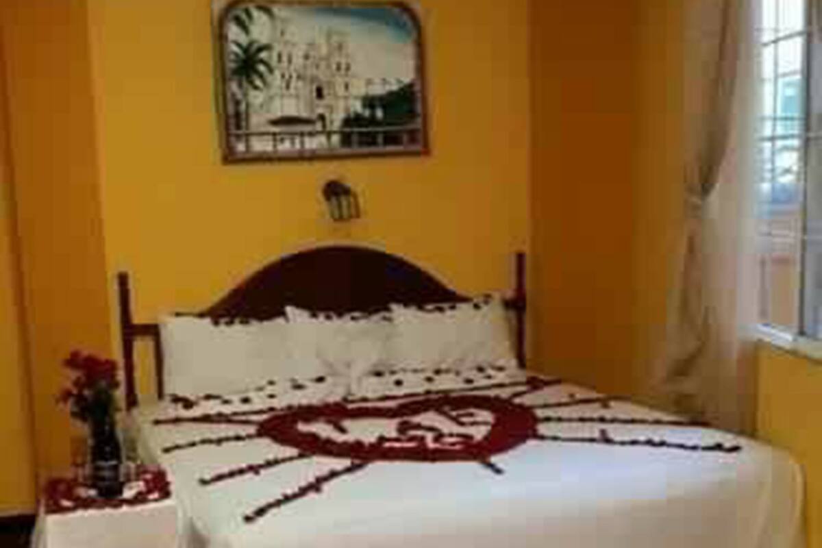 Double Room, 2 Double Beds, Non Smoking | Desk, iron/ironing board (on request), WiFi (free), bed sheets