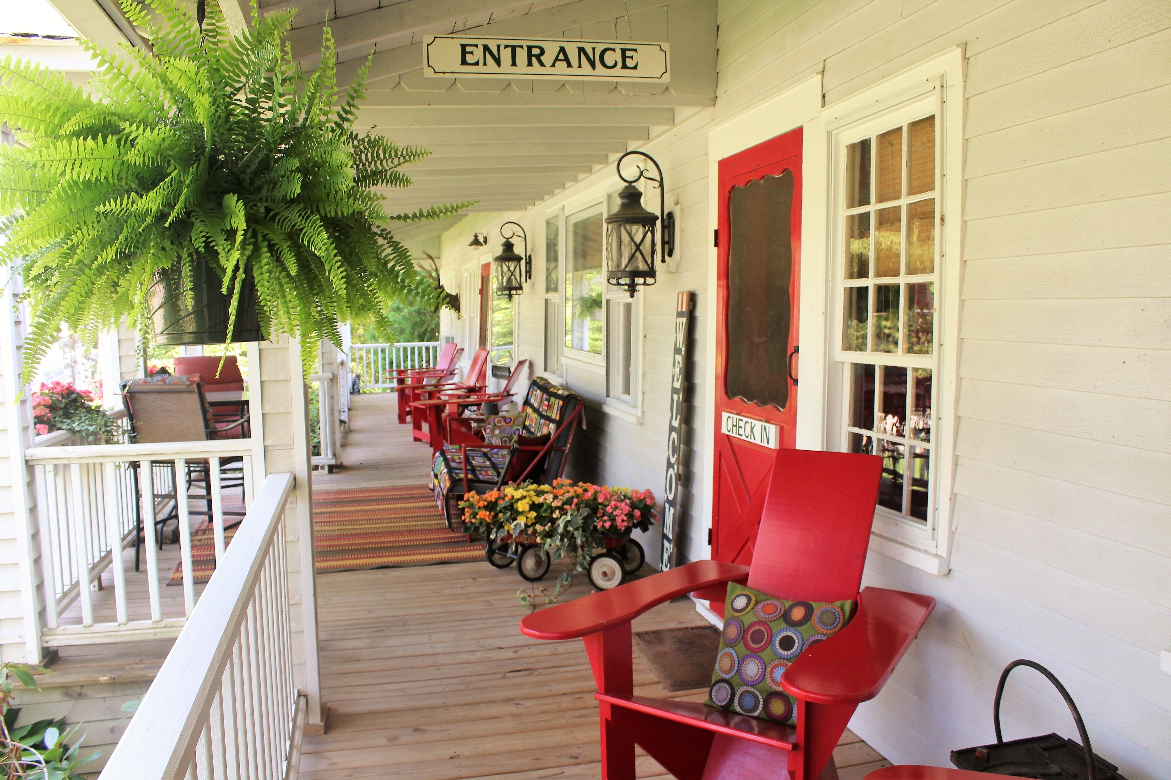 Façade de l’hébergement