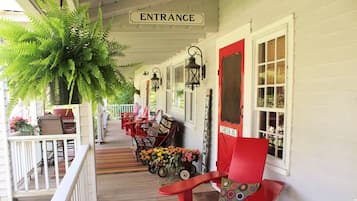 Façade de l’hébergement