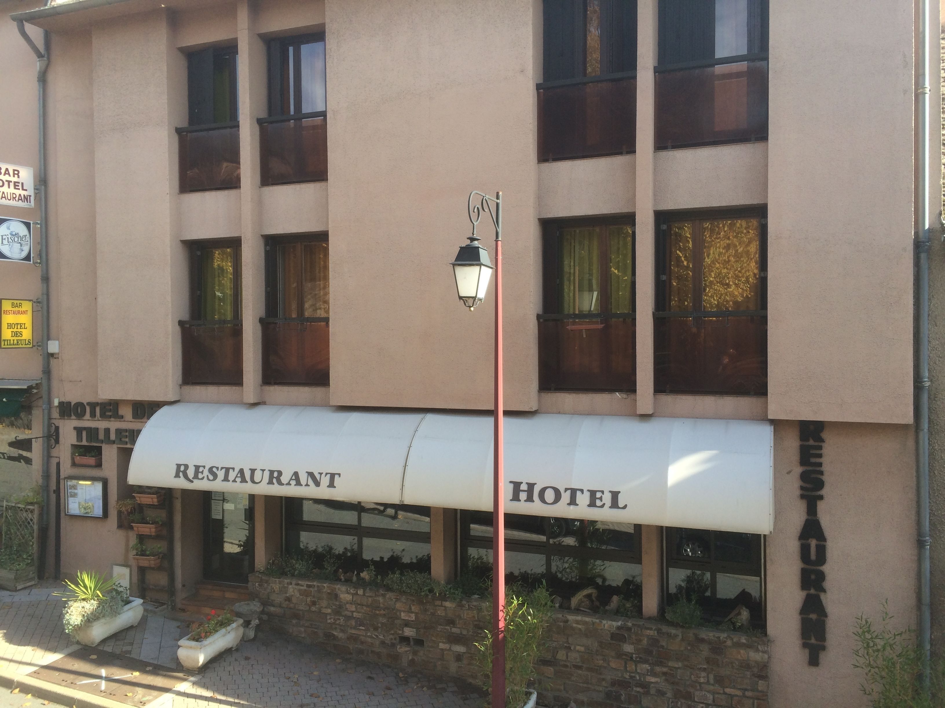 Façade de l’hébergement