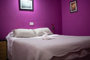 Free WiFi, bed sheets