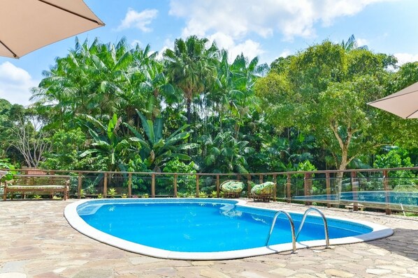 Alberca al aire libre 