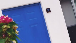 Front of property - Posada Mykonos (Bacalar)