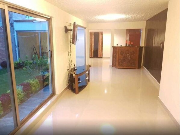 Comfort-Haus, Mehrere Betten, barrierefrei, Gartenblick