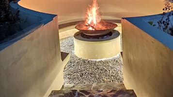 Front of property - evening/night