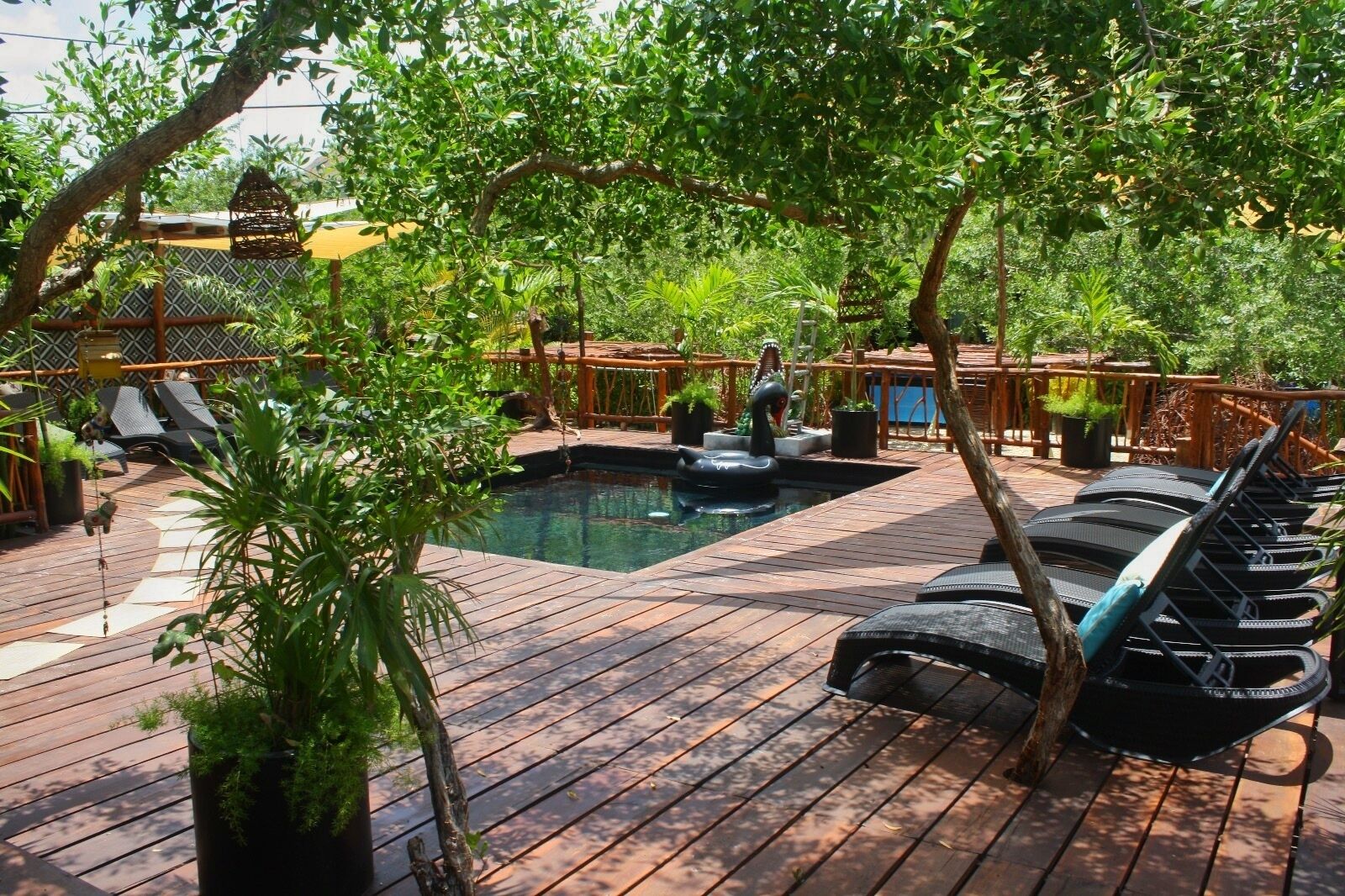 屋外プール、営業時間 9:00 ～ 21:00、プール パラソル、サンラウンジャー