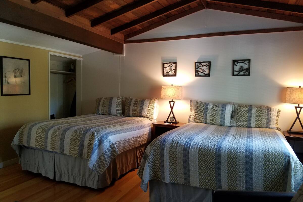Phòng, 2 giường cỡ queen (Cabin #5) | Bàn ủi/dụng cụ ủi quần áo, truy cập Internet không dây miễn phí 