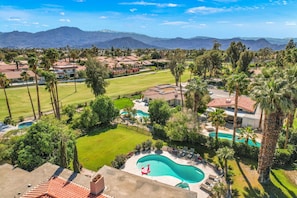 Outdoor pool, a heated pool - Private Pool Resort Home - Walk to Music Festivals Polo Grounds (Indio)