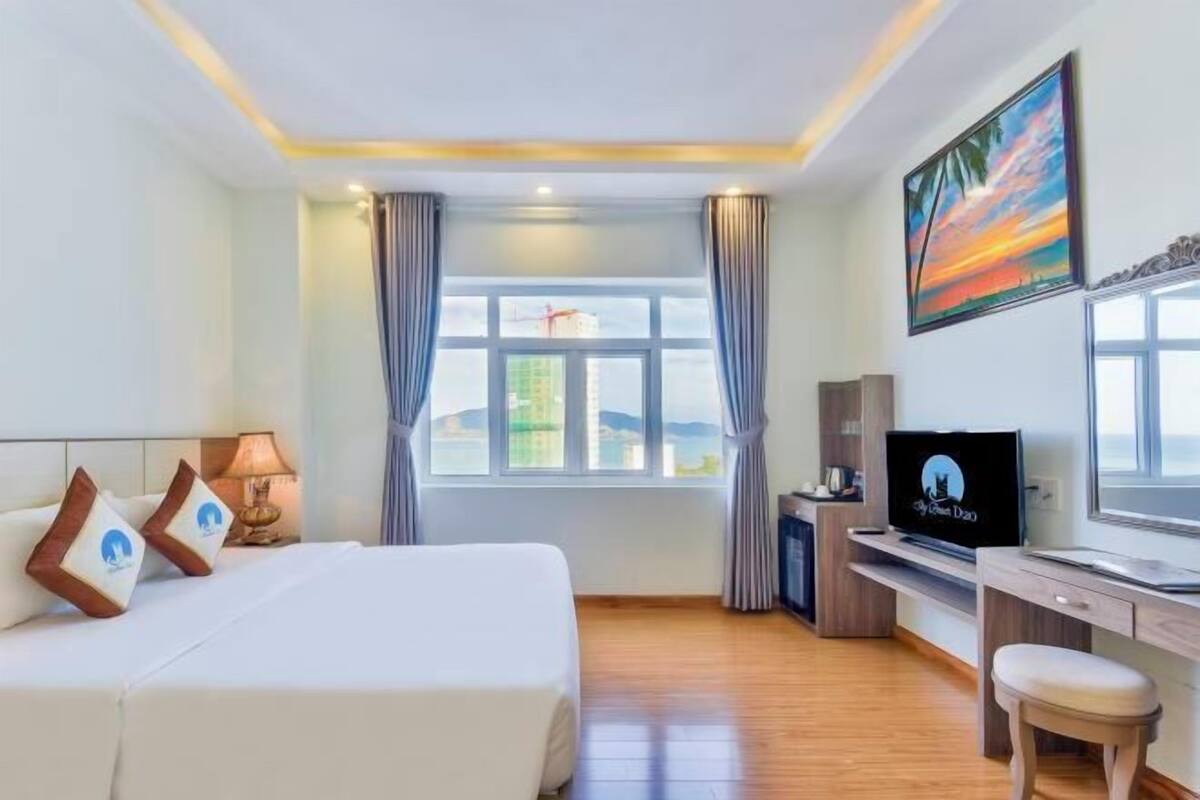 1 quarto, frigobar, cofres nos quartos, individualmente mobiliados