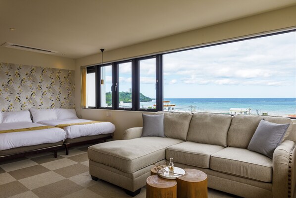 Executive Suite, 3 Bedrooms, Non Smoking, Ocean View | View from room - BLUE STEAK WONDER NAGAHAMA (Yomitan)