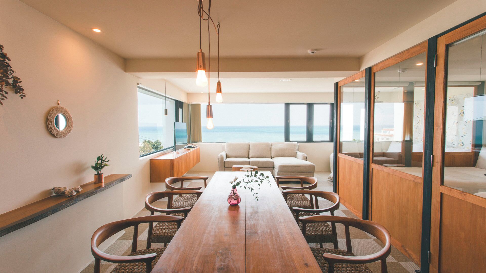 Suite Executive, 3 camere da letto, non fumatori, vista oceano | Vista spiaggia/mare