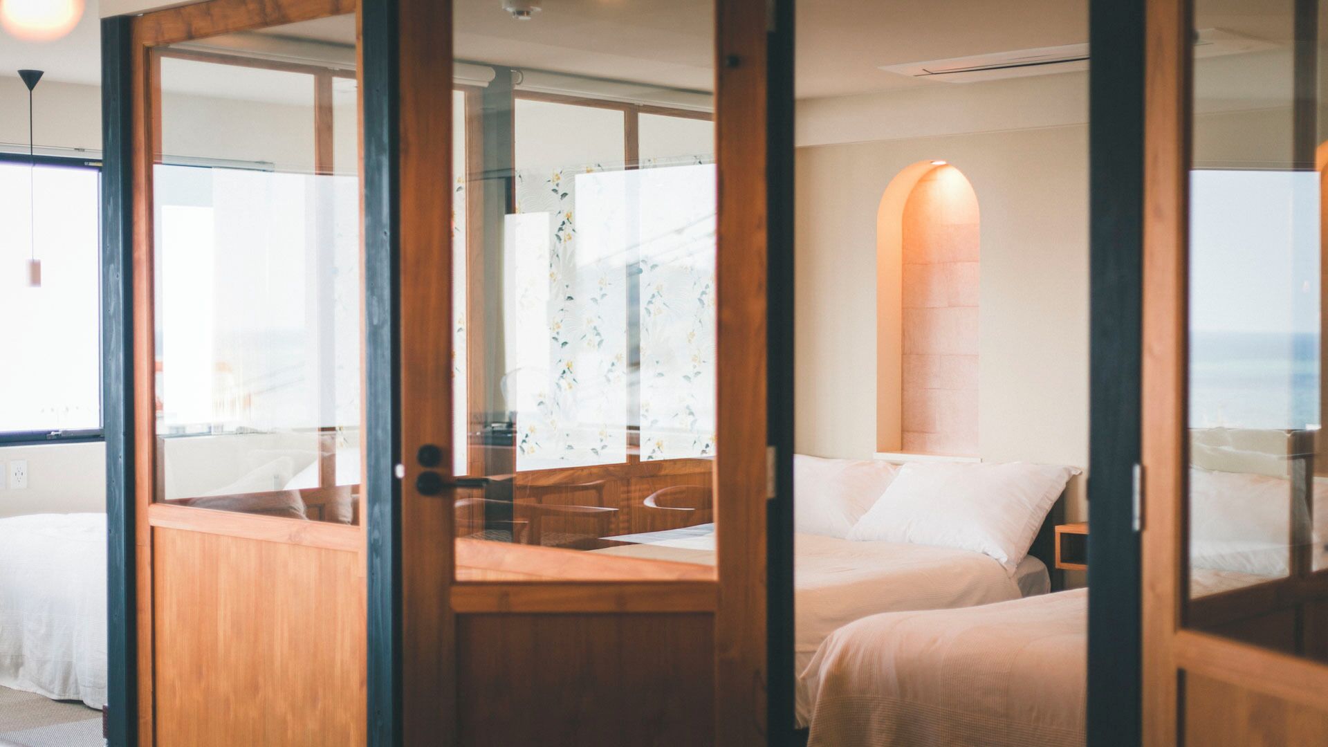 3 dormitorios, ropa de cama hipoalergénica, colchones viscoelásticos