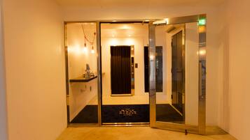 Interior entrance