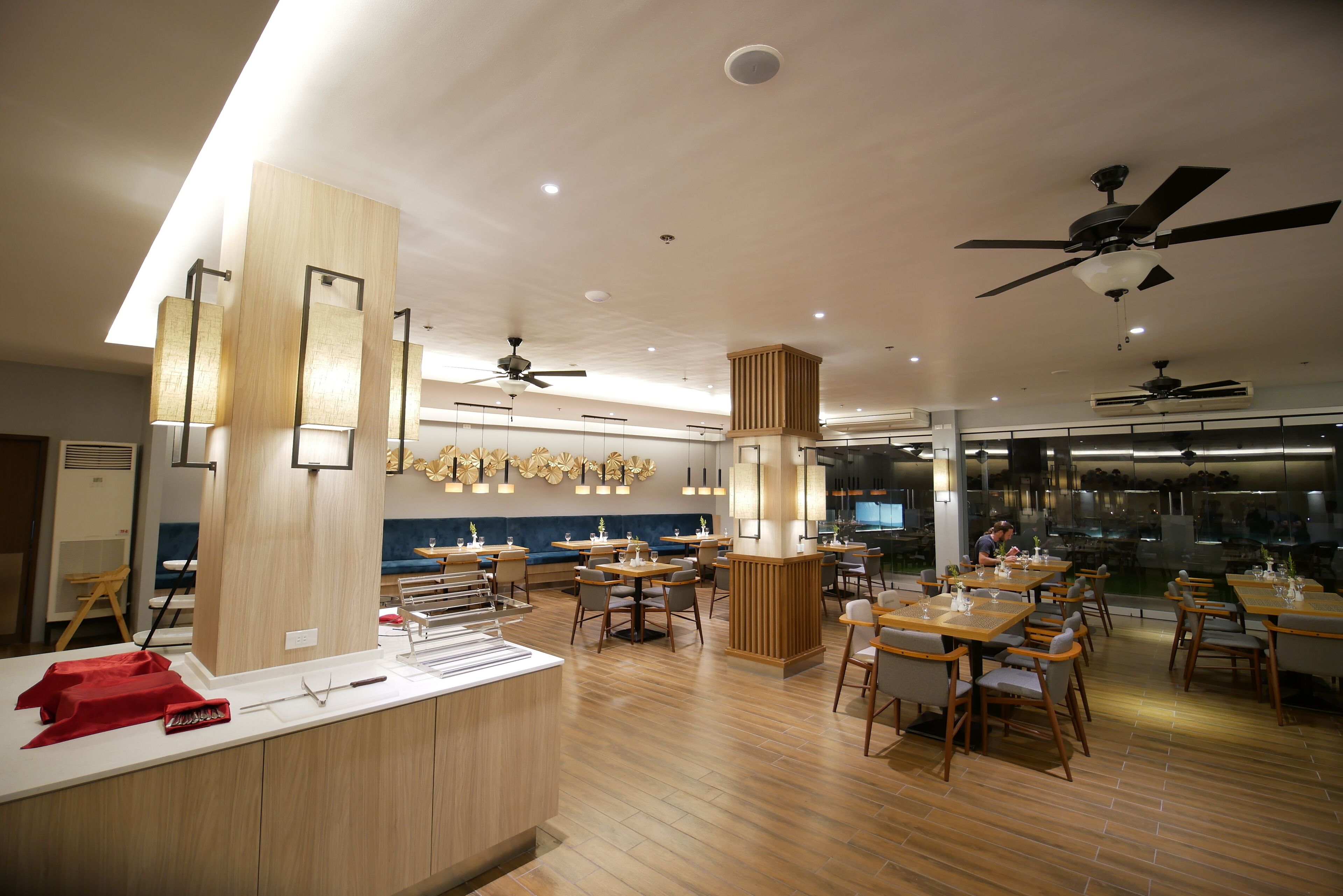 daily buffet breakfast (php 700 per person)