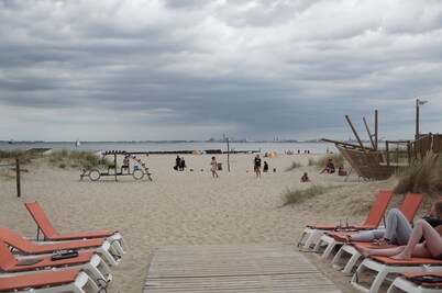 casa de vacaciones en el agua en el pueblo de vacaciones Scaldia