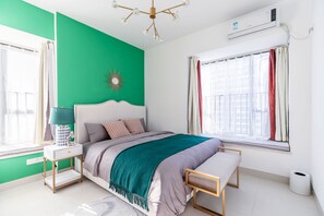 Apartment, 3 Schlafzimmer | 3 Schlafzimmer, Schreibtisch, Verdunkelungsvorhänge, kostenloses WLAN