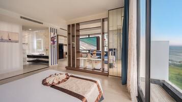 Habitación doble Premier, 1 habitación, vista a la ciudad | 17 habitaciones, ropa de cama de alta calidad y minibar