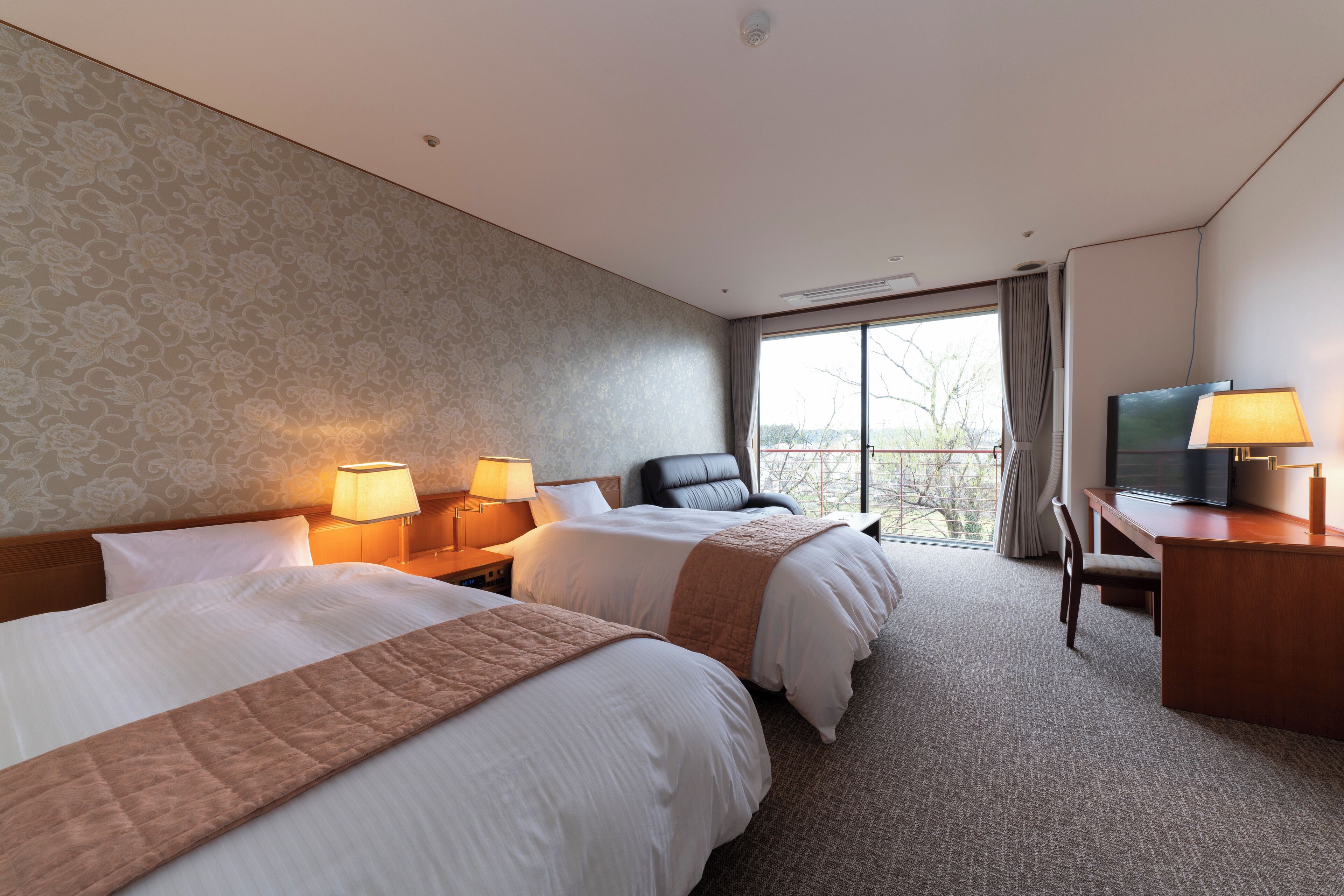 Standard Twin Room, Non Smoking | In-room safe, blackout drapes, free WiFi, bed sheets