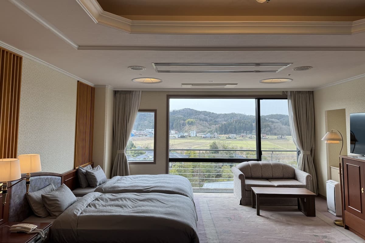 Standard tvåbäddsrum - icke-rökare | Värdeförvaringsskåp på rummet, mörkläggningsgardiner och gratis wi-fi