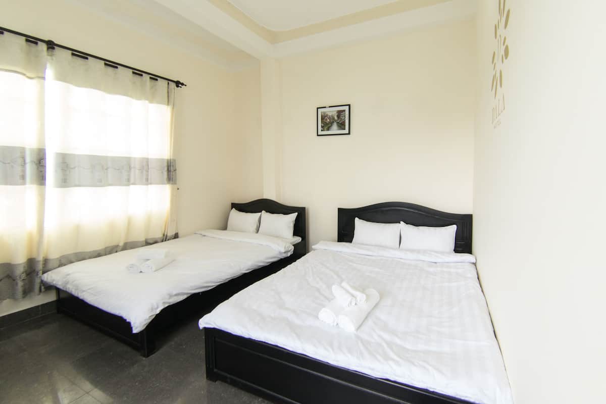 Quarto duplo luxo | Escrivaninha, Wi-Fi de cortesia