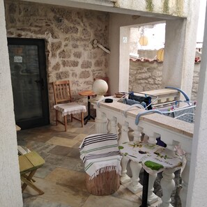 Property grounds - Fischers Fritze 2, bed & bike (Betina,Murter)