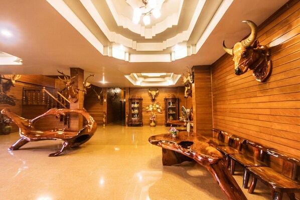 บริเวณนั่งเล่นที่ล็อบบี้