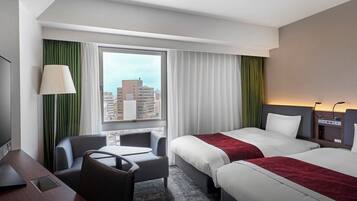 In-room safe, desk, blackout curtains, iron/ironing board