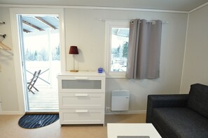 小屋, 花園景 (3 Bed Cabin No.1) | 床單